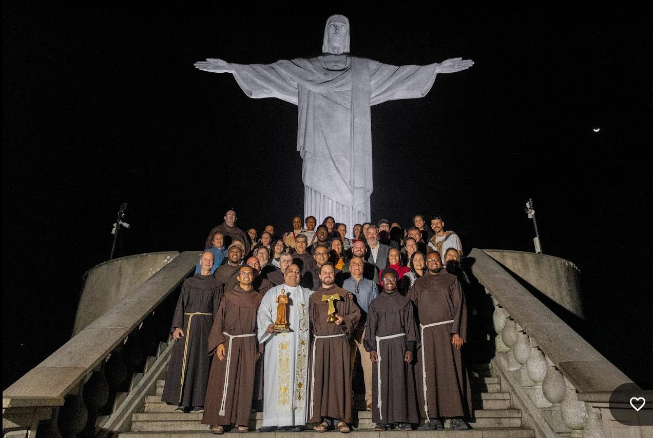 Cerimônia de Geminação do Santuário Cristo Redentor, do Rio de Janeiro, com o Santuário Frei Galvão, de Guaratinguetá