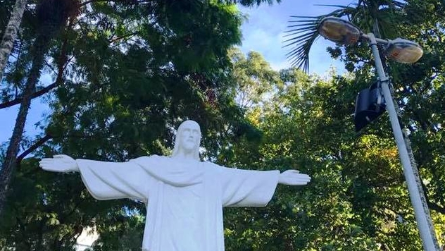 Cristo Itinerante faz sua primeira parada na Lagoa Rodrigo de Freitas