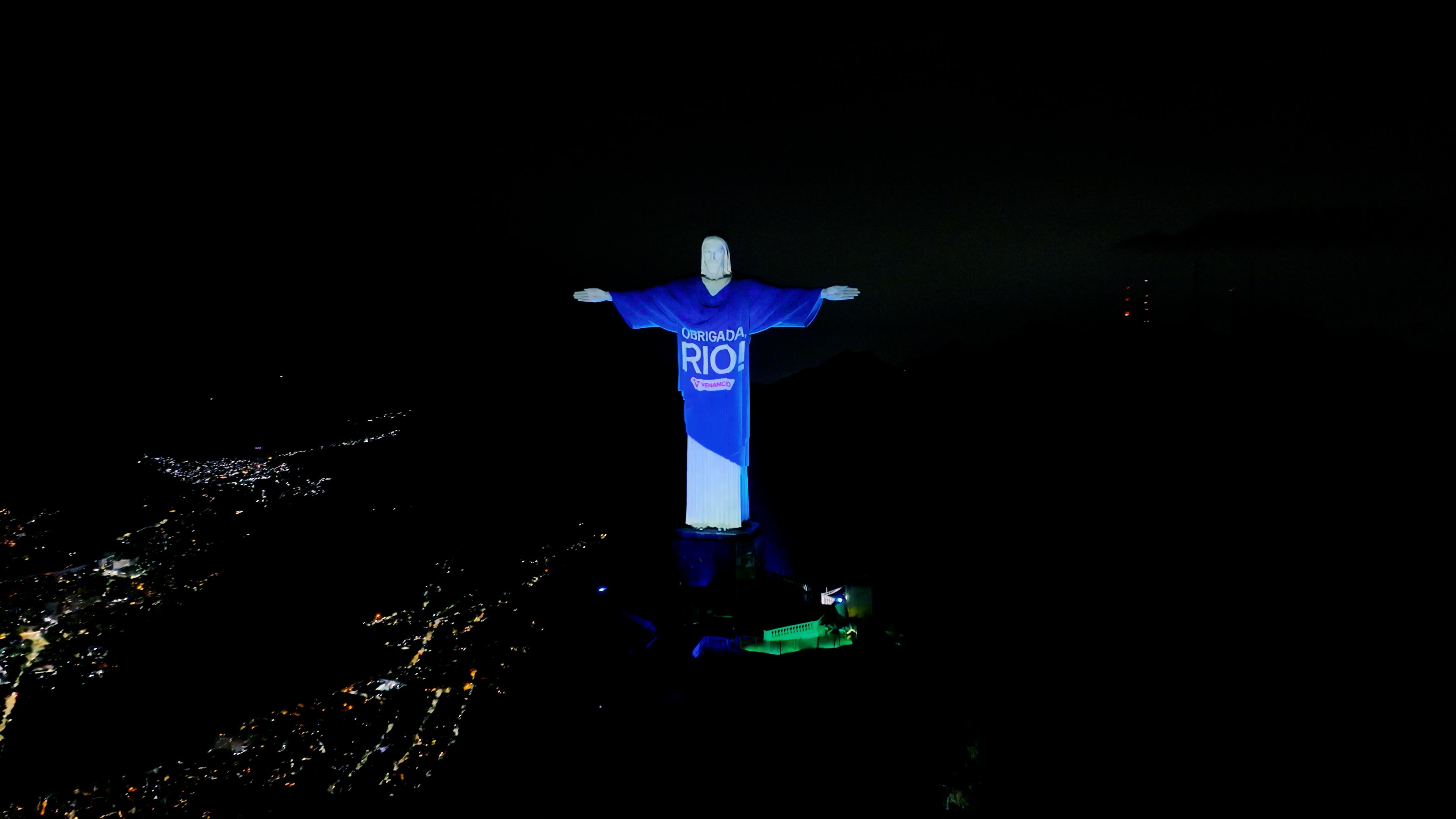 Cristo Redentor recebe celebração pelos 46 anos da Drogaria Venancio