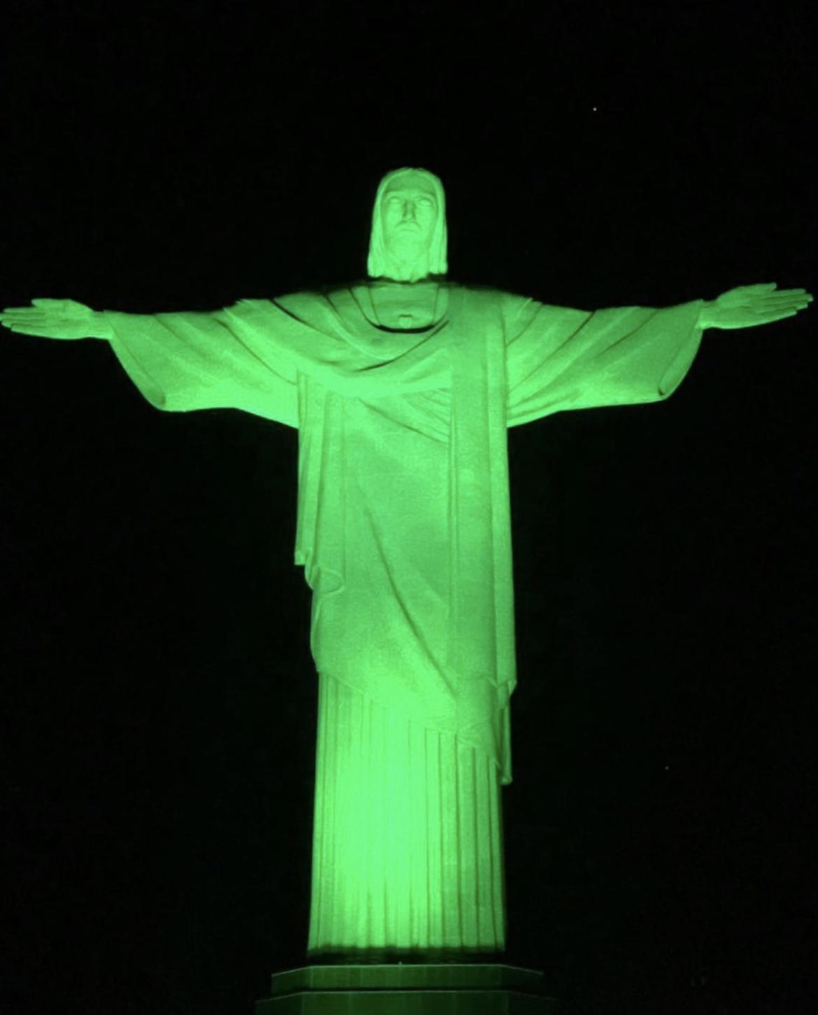 Cristo Redentor celebra a Abertura da Copa da Floresta 2024