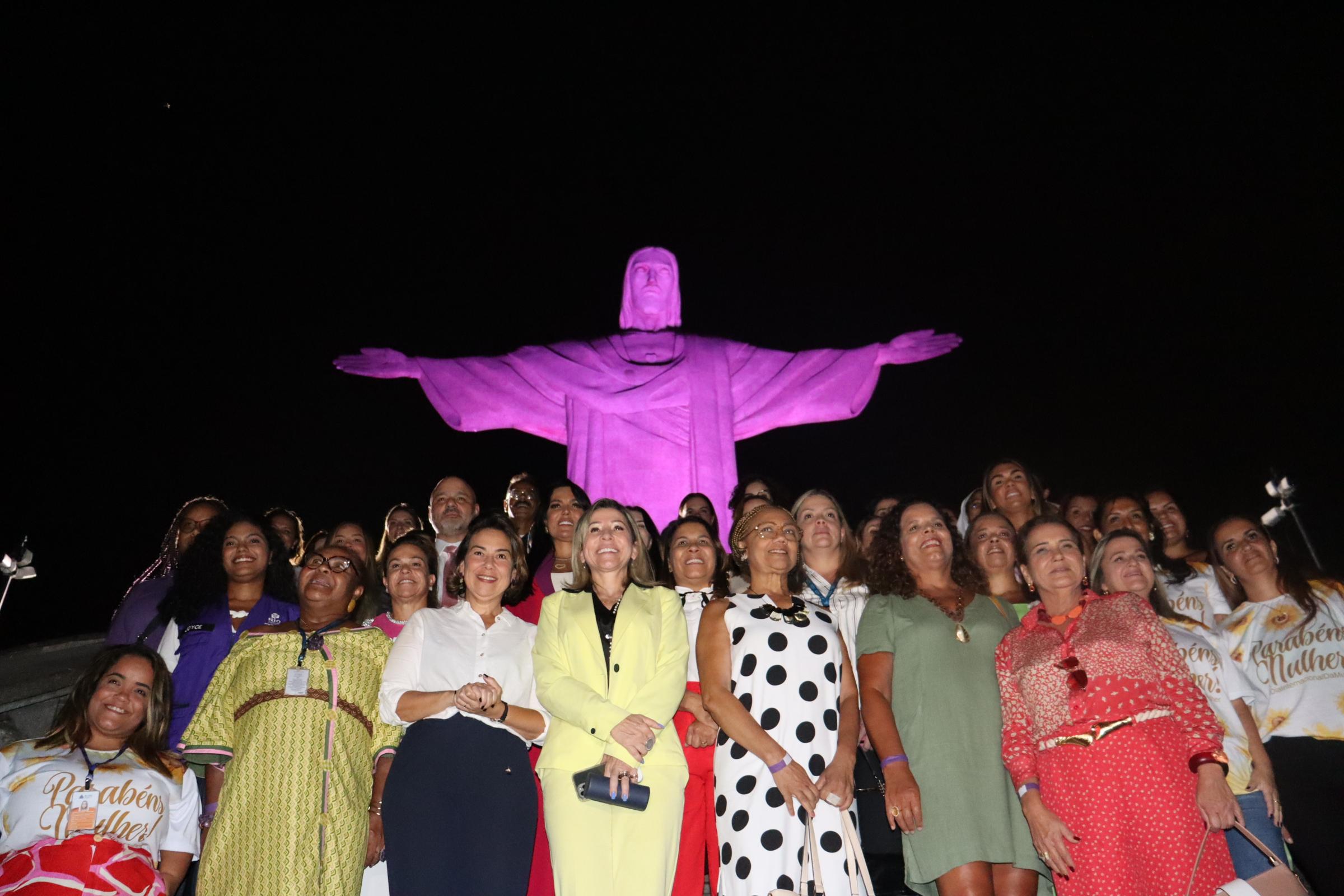 Dia Internacional da Mulher no Santuário Cristo Redentor