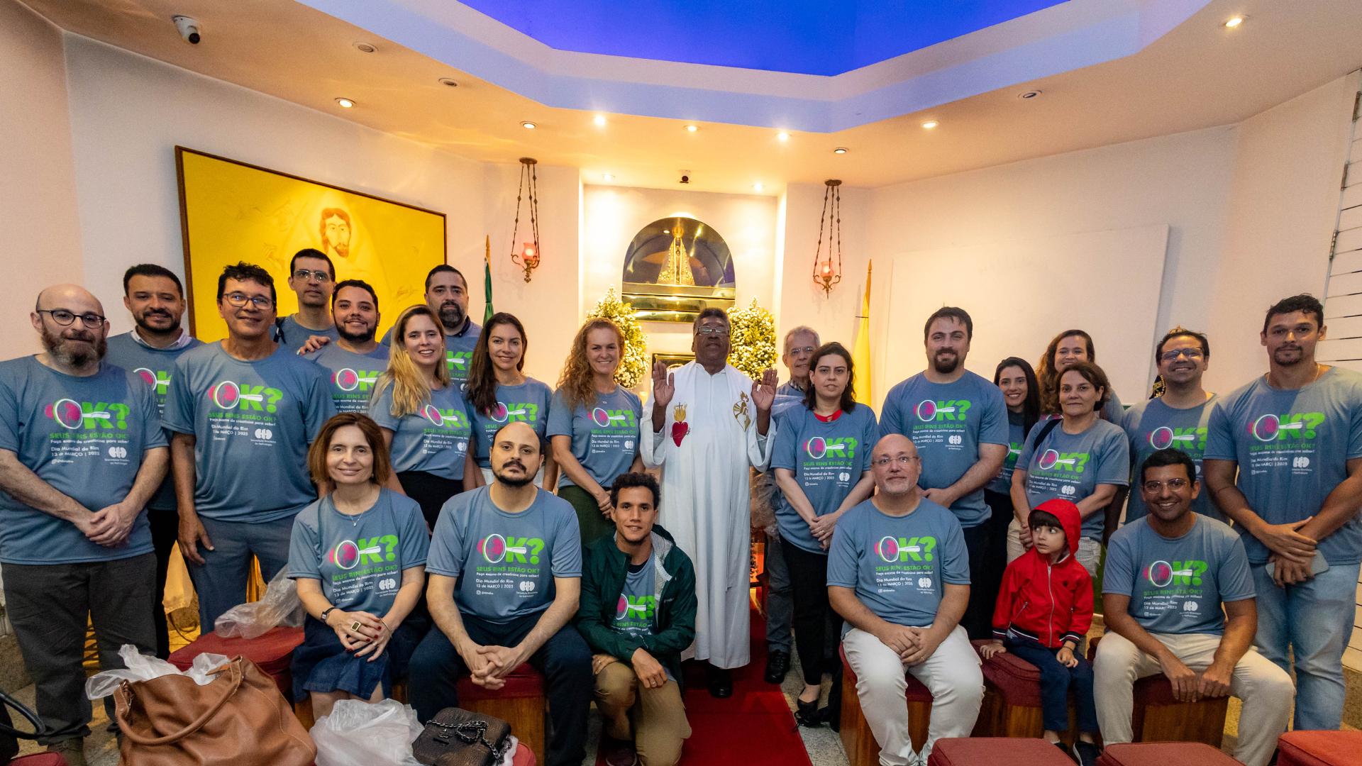 Dia Mundial do Rim tem benção especial no Santuário Cristo Redentor e ação na Praia de Copacabana
