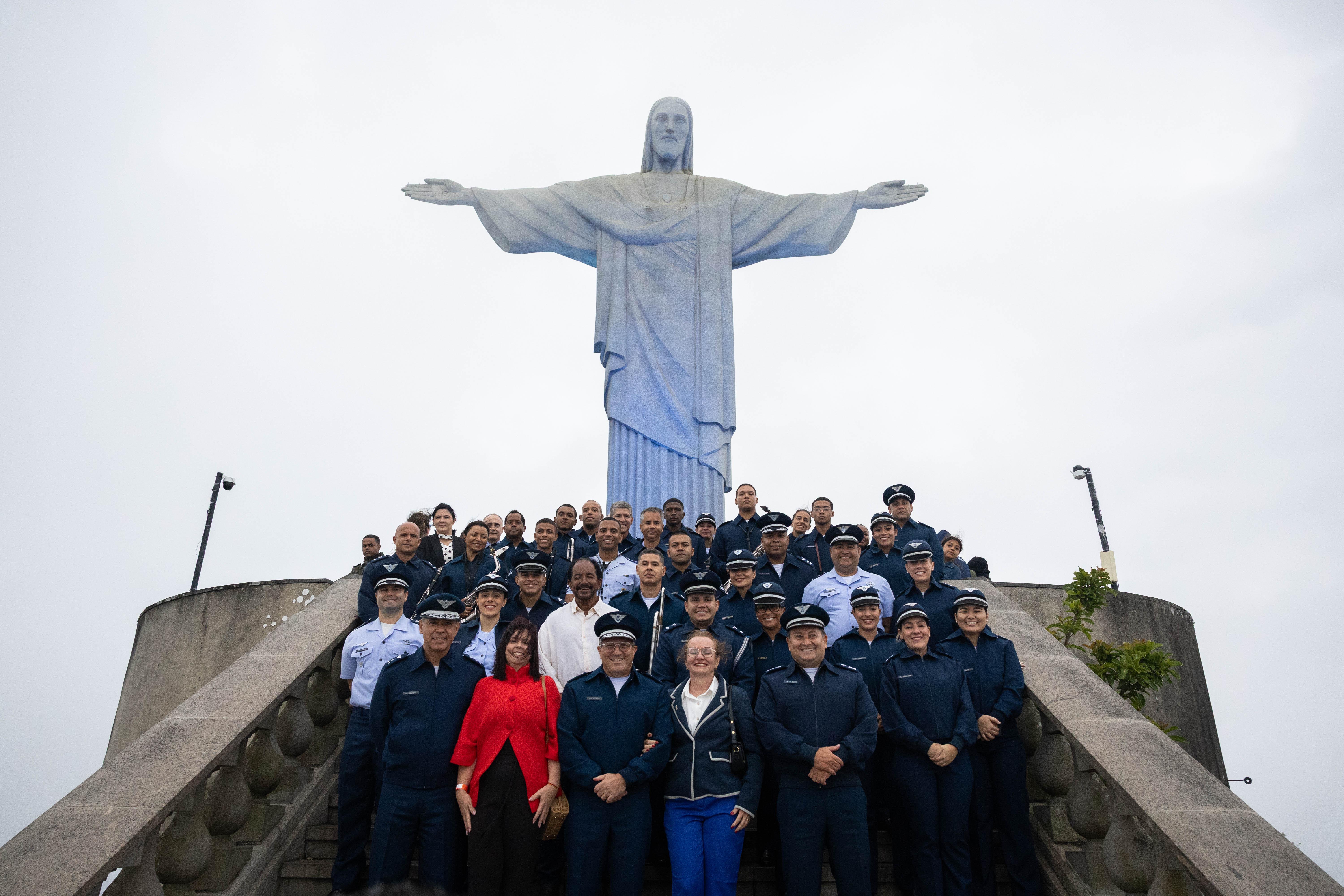 Força Aérea Brasileira celebra o “Mês da Asa” com cerimônia no Santuário Cristo Redentor