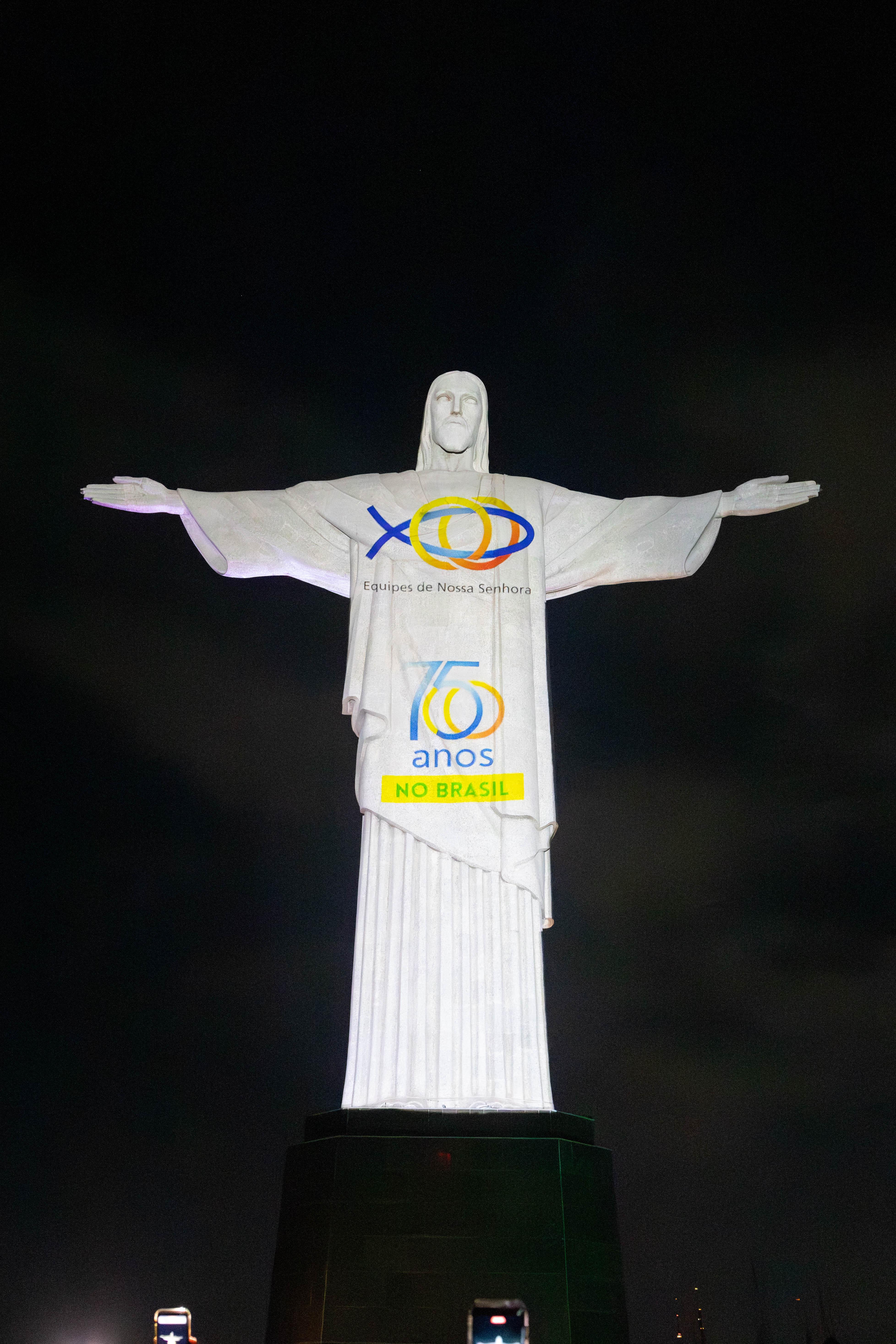 Missa no Santuário Cristo Redentor celebra 75 anos da chegada do Movimento das Equipes de Nossa Senhora ao Brasil