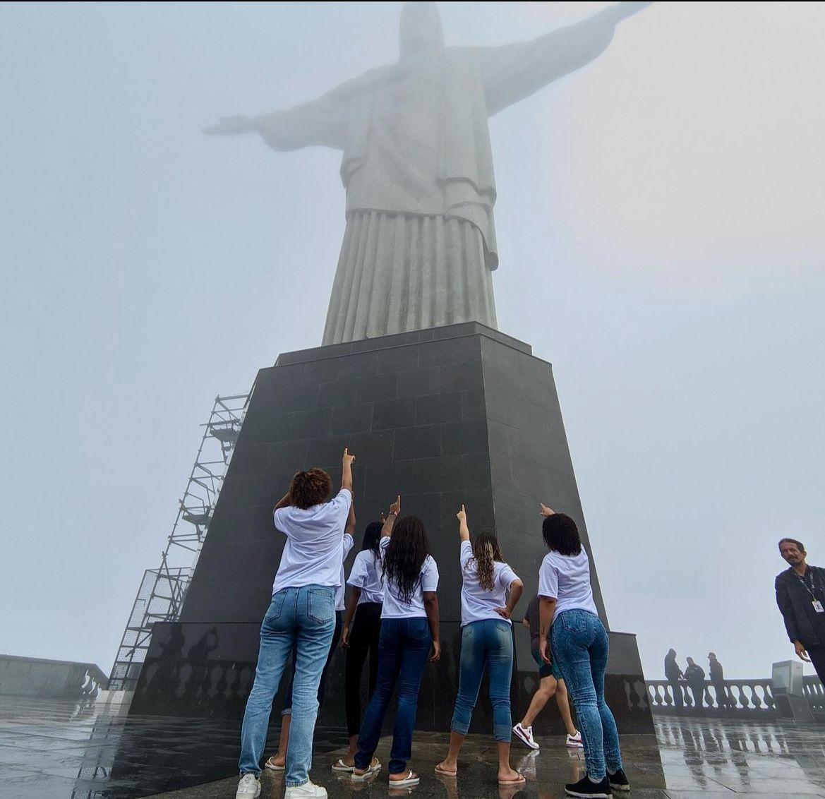 Santuário Cristo Redentor recebe Visita Solidária de jovens do Degase