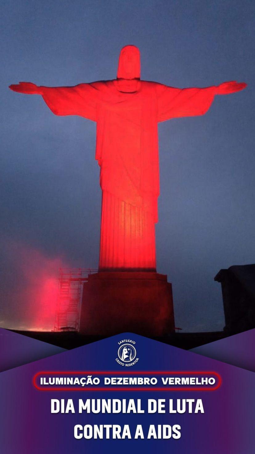 A CIDADE SE VESTE DE VERMELHO NA LUTA CONTRA A AIDS