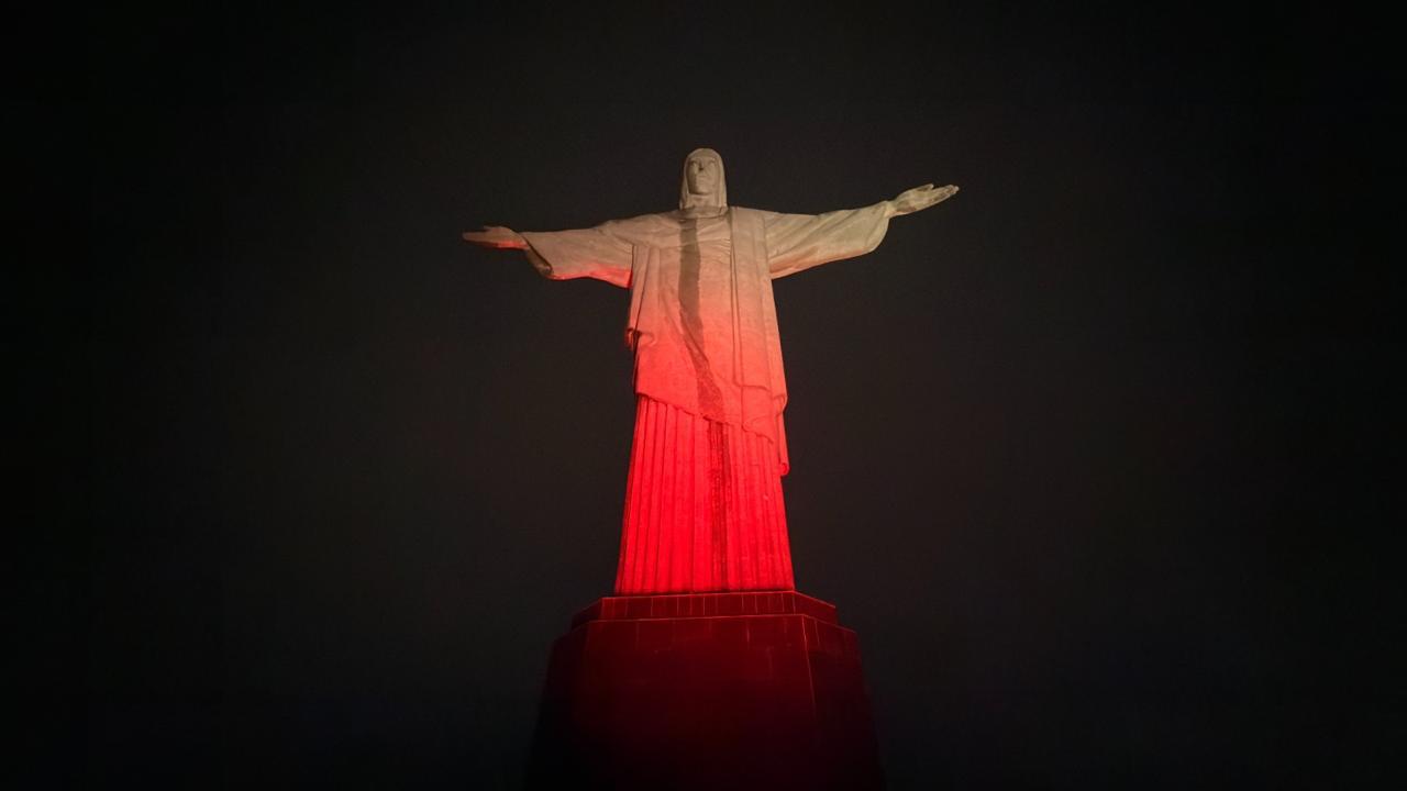 Iluminação Vermelho e Branco