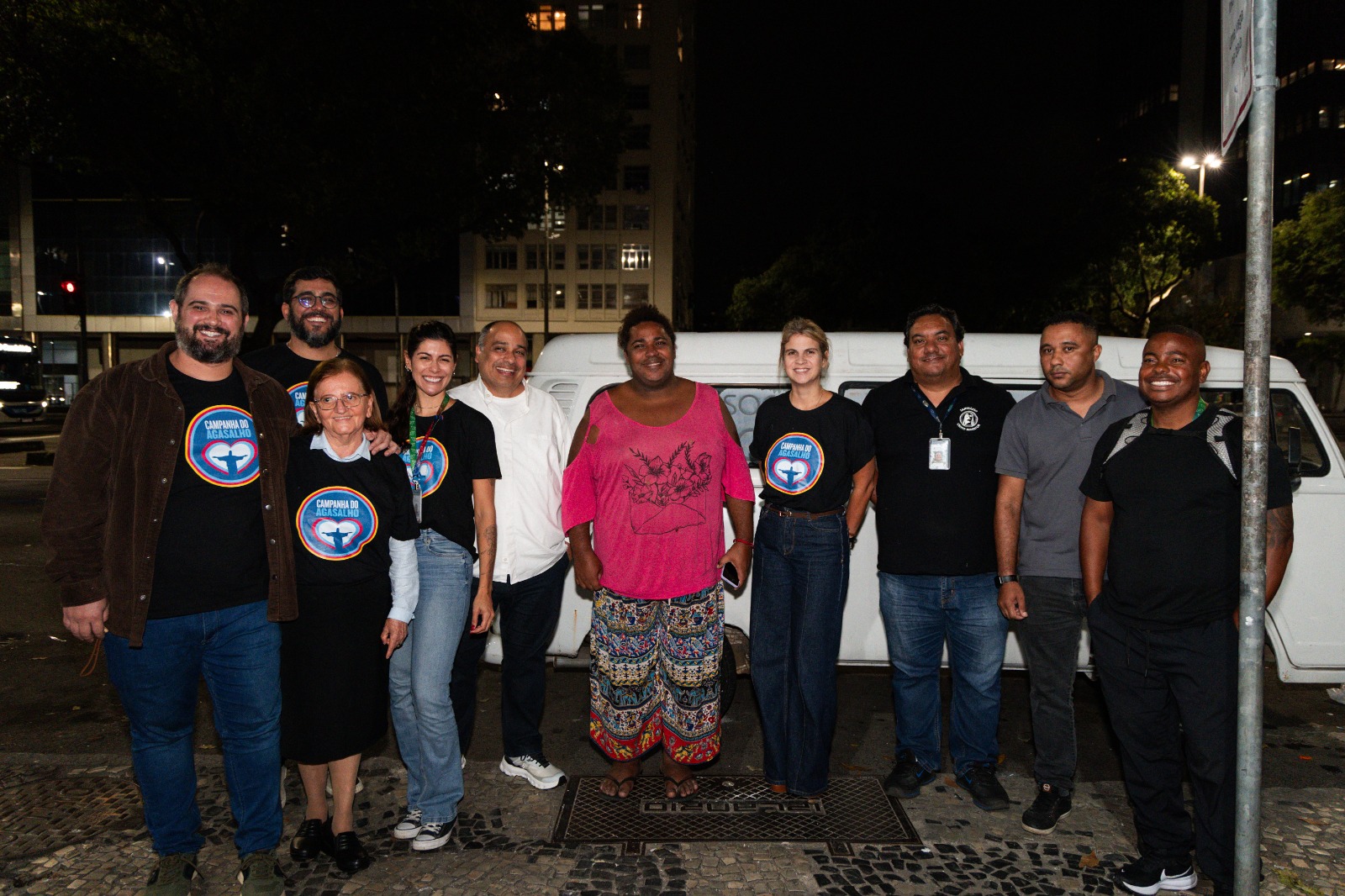Entrega da Campanha do Agasalho