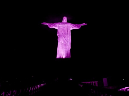 Cristo Redentor Outubro Rosa 05102015174040